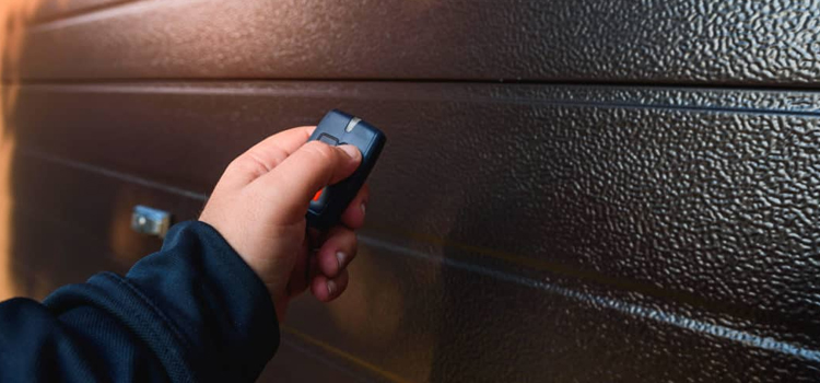 automatic door opener with remote control in North Fair Oaks